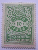 Jugosławia - znaczek skarbowy 10 Para z 1923 r (*)