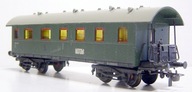 Piko - wagon osobowy 4-osiowy DR - krótki,oświetlony,bez barierki
