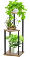 KWIETNIK STOJĄCY Stojak na Kwiaty Kwiatki Rośliny Metalowy Drewniany Loft