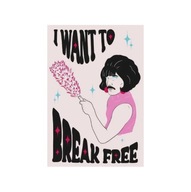 „I Want to Break Free” – Kultowy Plakat z Motywem Freddie’ego Mercury’ego