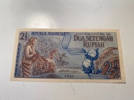 Indonezja - 2,5 rupii - 1961 - UNC
