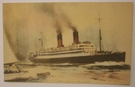 STATEK - R.M.S. "Caronia" - Cunard Line - ANGLIA, WIELKA BRYTANIA
