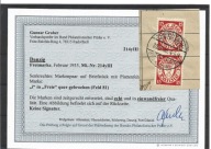 WM Gdańsk Fi. 208 B2 -SKASOWANY W SCHWINTSCH-HINTERFELD - ATEST -480 zł