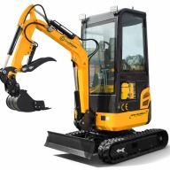 Minikoparka 1300kg GMM-EX18RC+ SKRĘTNE RAMIE | ROZSUWANE GĄSIENICE Joystick