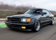 Plakat A3 - Mercedes W126 SEC 600 AMG