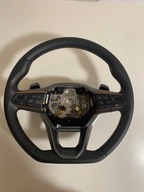 SEAT LEON IV CUPRA kierownica multifunkcja skóra grzana łopatki 5FA419091DQ