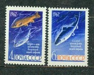 ZSRR ** Ryby: leszcz i łosoś Mi 2640-41