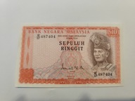 Malezja - 10 ringgit - rzadki