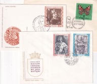 FDC . Poczet Królów . 1991 . Polska