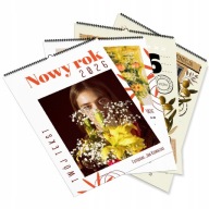 WYJĄTKOWY PREZENT NA DZIEŃ BABCI DZIADKA KALENDARZ ZE ZDJĘCIEM A3 KREATOR