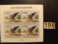 Ptaki , Burundi MNH