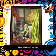 Obraz „Cicha chwila przy oknie” / 34. Finał WOŚP