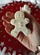 Sojowe świeczki świąteczne piernik, ręcznie wykonane naturalne świeczki