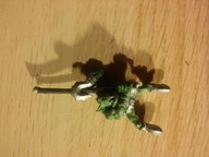 Orc Boar Rider Standard Bearer Bardzo Stary Metal Orginał Nie Odlew