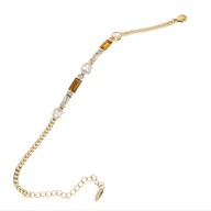 62761 BRANSOLETKA 18K POZŁACANA 17+5 CM 5 MM CRYSTAL Swarovski