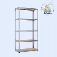 METALOWY REGAŁ STOREX 750KG! | 180x90x40 OCYNK | WYTRZYMAŁY! | GARAŻ, DOM