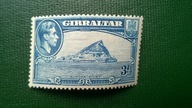 Gibraltar ** 3d KGVI kolonie angielskie brytyjskie
