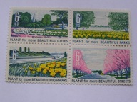 USA - upiększanie miast - Mi. 975-78 ** czwórka