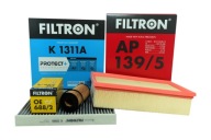 Zestaw filtrów VW Passat B8 1.8 2.0 TSI FILTRON komplet