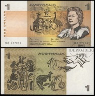 BNB - AUSTRALIA 1 Dollar Dolar 1983 DKR 072011 # P42d # UNC