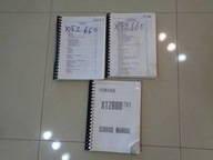 INSTRUKCJA OBSŁUGI YAMAHA XTZ 660 TENERE 1991 XTZ660