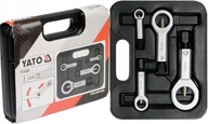 YATO ZESTAW PRZECINAKÓW DO ZANIECZYSZCZONYCH NAKRĘTEK 4 SZT WALIZKA