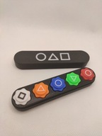 Kości Gonggi z Solidnym Pudełkiem na Kostki | Squid Game - Gongi Gonggi