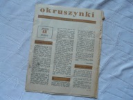 OKRUSZYNKI LUTY 1984 SZYCIE SPODNIE DAMSKIE HAFT SERWETKI
