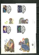 A51426)WWF-FDC Ryby: Marshall-Inseln 73 - 76