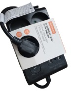 Przedłużacz HYKKER 4 gniazda + USB/usb-c 1,5 m – listwa z wyłącznikiem NOWA