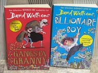 DAVID WALLIAMS BABCIA RABUŚ , BILLIONAIRE BOY - JĘZYK ANGIELSKI - 2 SZT