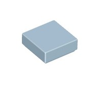 LEGO Tile 1x1 - 3070b - Sand Blue - 50 sztuk