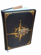 DZIENNIK PLANER Z ZAMKIEM NA HASŁO NOTES PAMIĘTNIK NOTATNIK NA SZYFR A5