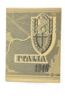 PSZ LEGITYMACJA 2 KORPUS POLSKI ODZNAKA PAMIĄTKOWA 1947 r. BDB STAN