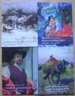 AGRA ART -DOM AUKCYJNY -katalogi aukcji -4 katalogi 2006,2013,2014