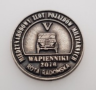 Znaczek, odznaka, blacha zlotowa, motocyklowa No.2981