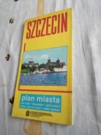 Szczecin stary plan miasta autobusy tramwaje