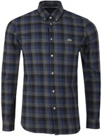 LACOSTE Checked Shirt Regular Fit koszula męska w kratę 100% bawełna M