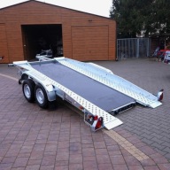 Laweta Brenderup 3023GT 403x204 DMC 3000kg UCHYLANA pełna podłoga SKLEJKA