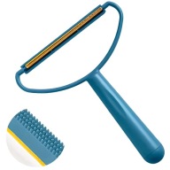 Golarka Do USUWANIA SIERŚCI Szczotka do TKANIN Dywanów NIEBIESKA Kotów PSÓW