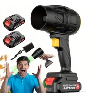 HIT! AKUMULATOROWA DMUCHAWA 2X BATERIA AKU DO ŚNIEGU LIŚCI PIASKU GRILLA