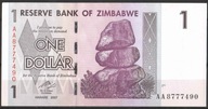 Zimbabwe - P- 65 - 1 Dollar - 2007 - seria AA