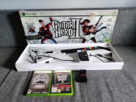 GUITAR HERO 2 II X-PLORER XPLORER PASEK 2 GRY KARTON XBOX 360/PC STAN BDB