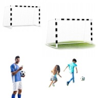 DUŻA BRAMKA PIŁKARSKA DO PIŁKI NOŻNEJ 300x200x90 cm STALOWA Neo-Sport