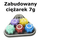 KOŚCI KOSTKI GONGGI GONGI CONGGI GRA SQUID GAME PODSTAWKA Z CIĘŻARKIEM 7g