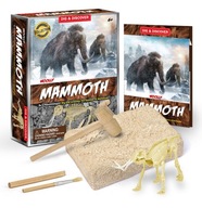 MAMUT DINOZAUR - WYKOPALISKO, Kreatywna zabawka 3D