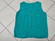 Bluzka damska zielona, rozm. ok. 40/42