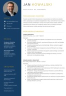 SZABLON CV 2 STRONY WZOR MS WORD DOCX A4 PROFESJONALNE CURRICULUM VITAE