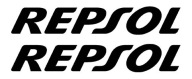 REPSOL __ naklejki _ 2,5x15cm KOLORY