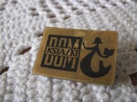 Dom Ksiażki - znaczek przypinka wpinka